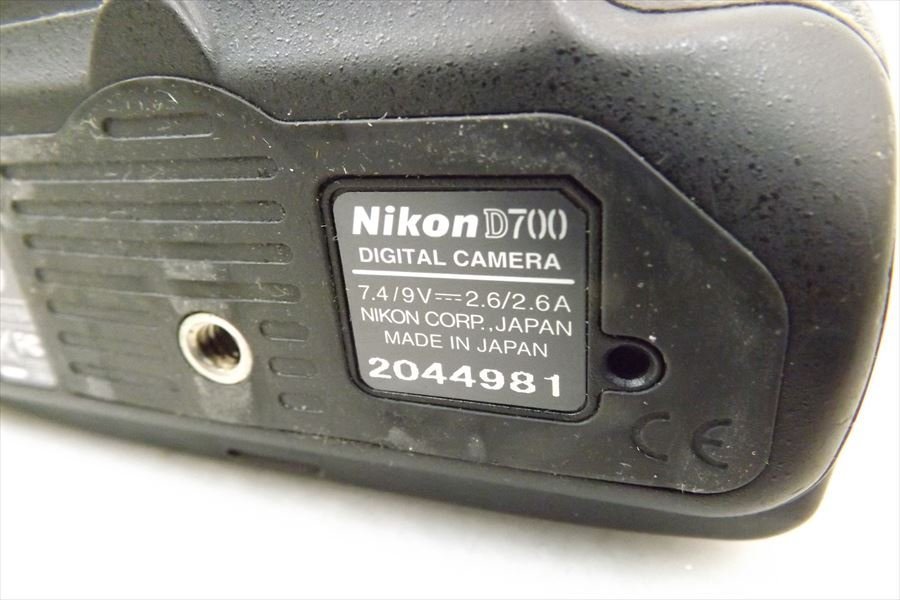 ▼ Nikon ニコン D700 デジタル一眼レフ 取扱説明書有り 元箱付き 中古 現状品 220505K4249_画像10