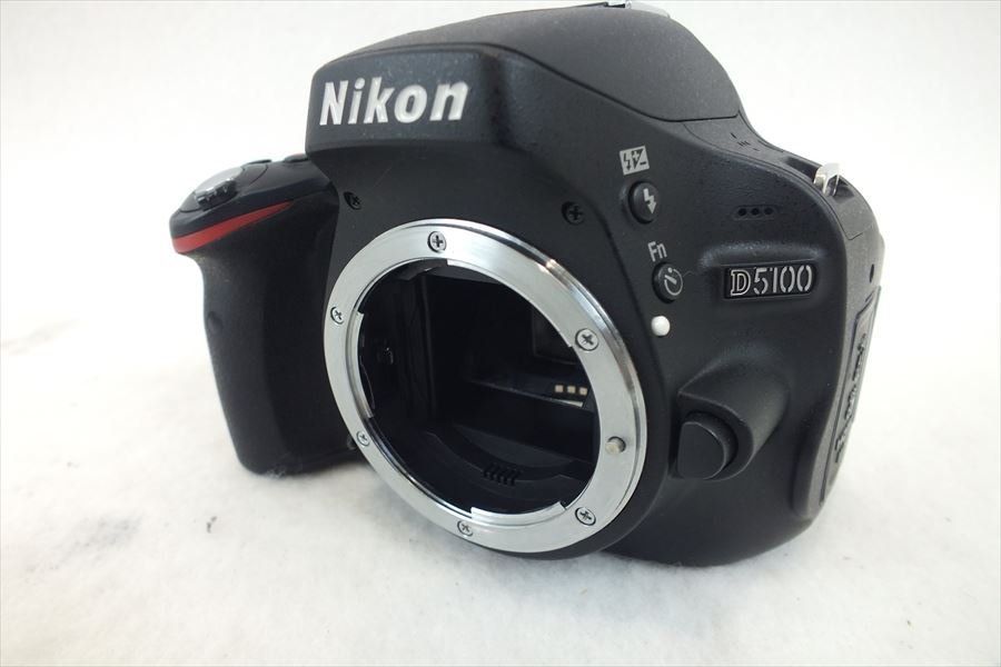☆ Nikon ニコン D5100 デジタル一眼レフ 18-55mm 3.5-5.6G /55-300mm 4.5-5.6G 取扱説明書有り 元箱付き 中古現状品 220507M4113_画像3