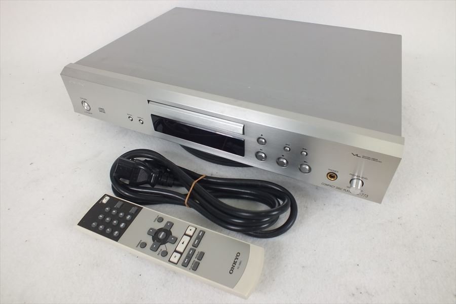 ◇ ONKYO オンキョー C-773 CDプレーヤ リモコン有り 音出し確認済