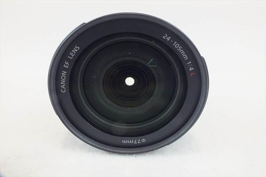 ☆ Canon キャノン EF 24-105 1:4 L USM レンズ 取扱説明書有り 元箱付き 中古 220507J6273_画像3