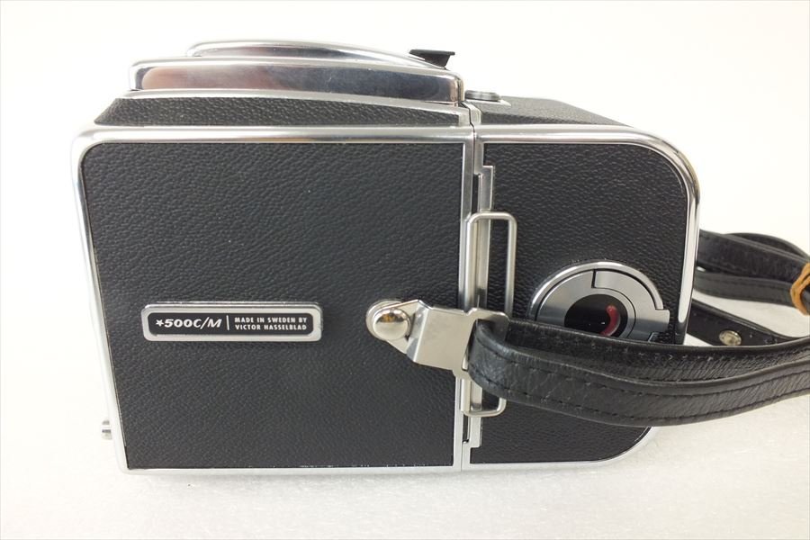 ■ HASSELBLAD ハッセルブラッド 500C/M 中判カメラ Planar 2.8/80 シャッター切れOK 中古 220502A7010_画像4