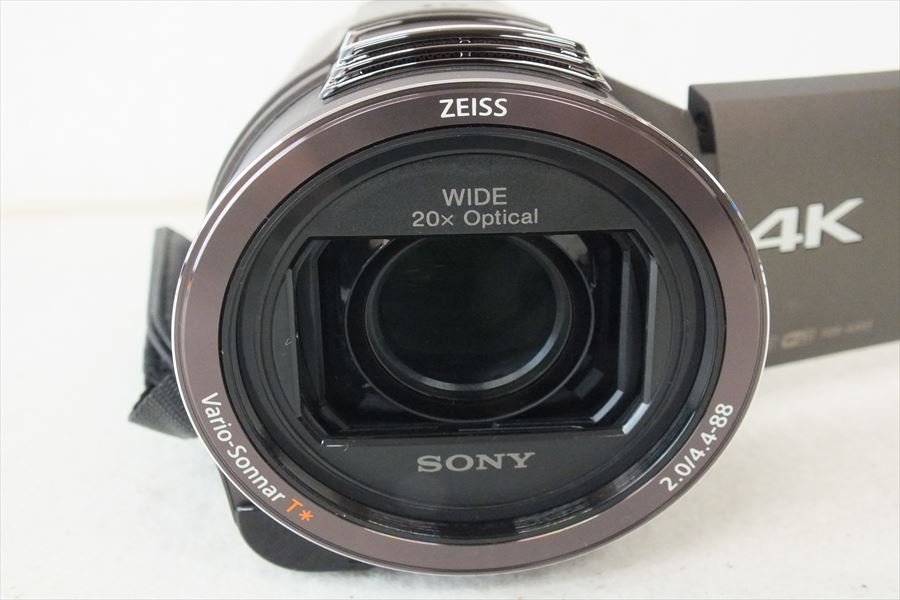 ■ SONY ソニー FDR-AX45 ビデオカメラ 取扱説明書有り 元箱付き  220402A7016 3