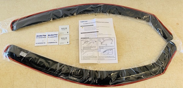 ◆新品 未使用◆TOYOTA純正品◆TOYOTA TACOMA WINDOW VISOR MADE IN USAトヨタ タコマ ウィンドーバイザー/ベントバイザー(E箱)_画像1