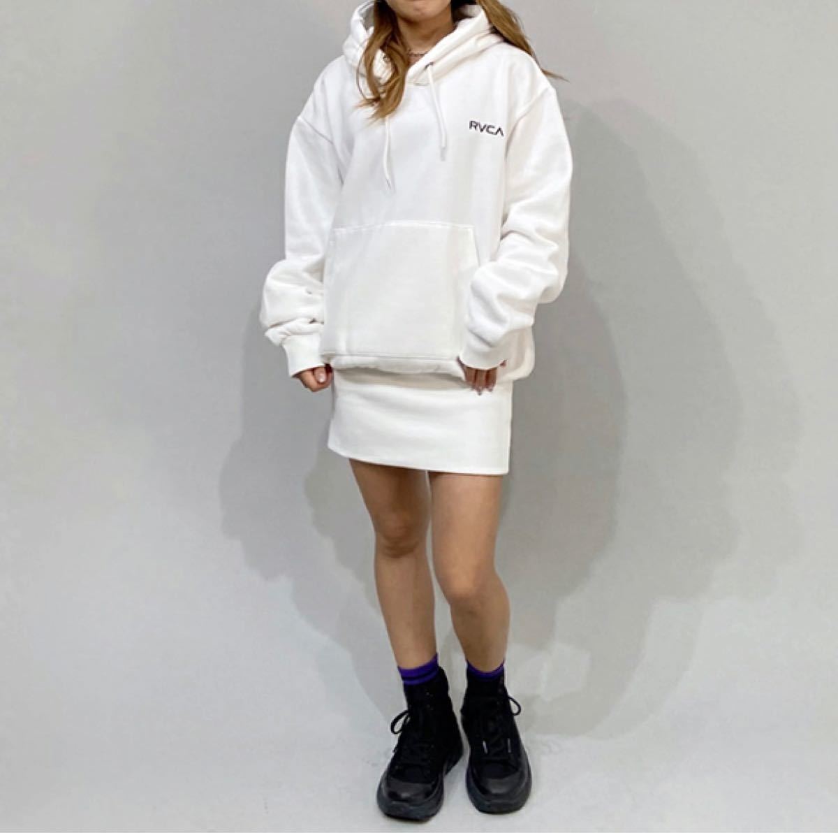 美品!RVCA☆ルーカ ☆プルオーバースウェットワンピース☆Sサイズ