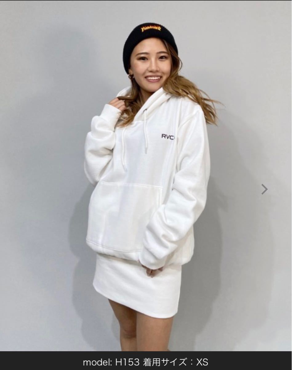 美品!RVCA☆ルーカ ☆プルオーバースウェットワンピース☆Sサイズ