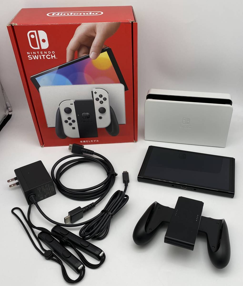 Nintendo Switch 有機ELモデル ホワイト ※動作確認済 ※初期化済 ※Joy