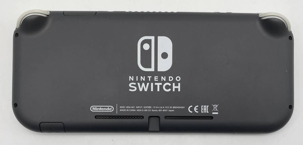 【中古】Nintendo Switch Lite カラー:グレー ※動作確認済 ※初期化済 ※スティックカバー欠損_画像2