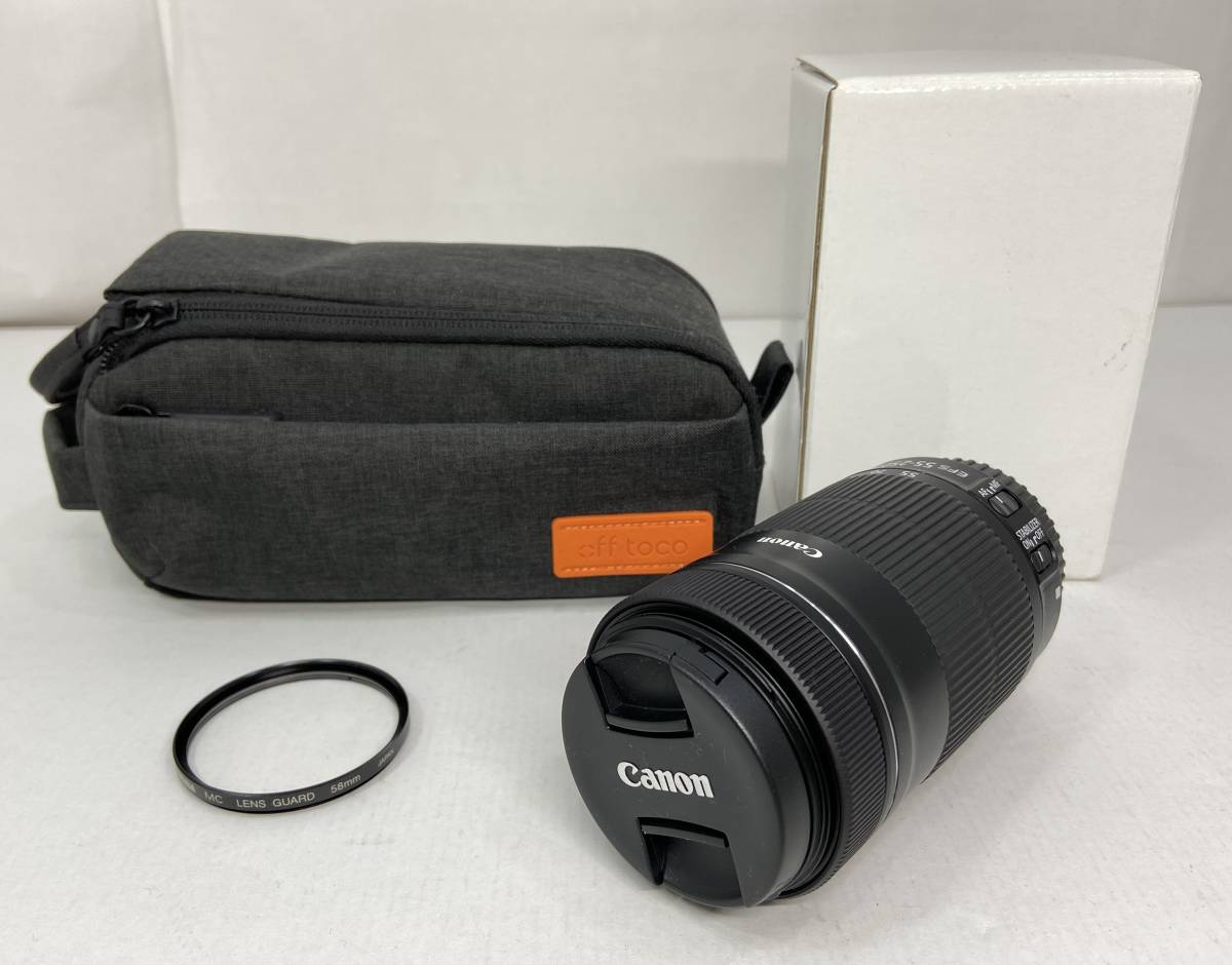 52 Canon キヤノン レンズ EFS 55-250mm 1:4-5.6 IS II 0.85ｍ/2.8ft【中古美品】HAKUBAレンズガード  58ｍｍ付 キャリーケース付 product details | Yahoo! Auctions Japan proxy bidding and  shopping service | FROM JAPAN