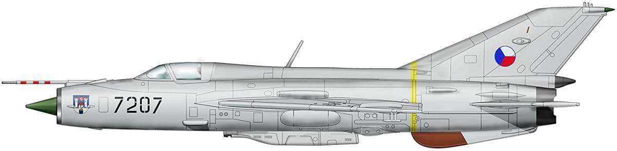 HOBBY MASTER(ホビーマスター) 1/72 MiG-21PFM チェコ HOBBY MASTER(ホビーマスター) 1/72 MiG-21PFM チェコ