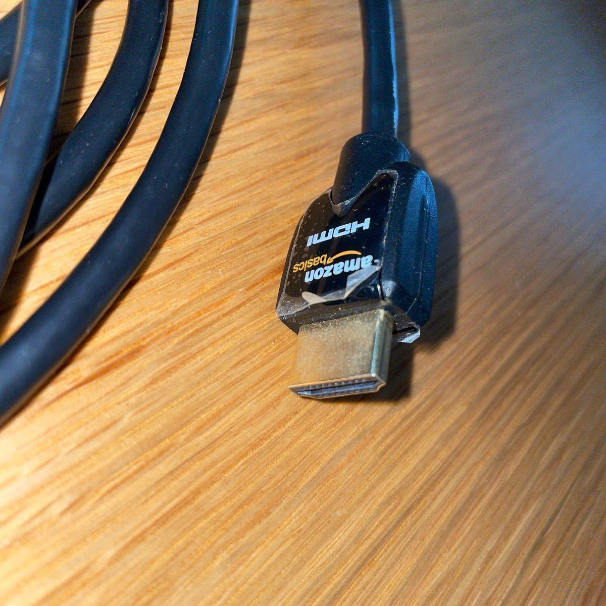 ほぼ未使用品　Amazonbasics HDMI DVI 変換ケーブル 3m (DVI24pinオス)  アマゾンベーシック