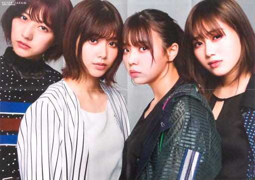 小林由依 土生瑞穂 守屋茜 渡邉理佐 欅坂46 BUBKA 2月号 非売品 付録 グッズ グラビア アイドル タレント ポスター_画像1