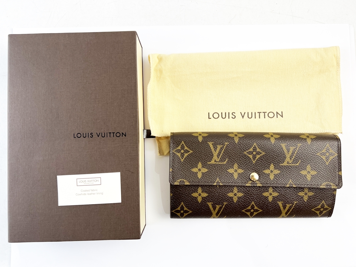 未使用 極美品 ルイヴィトン Louis Vuitton モノグラム ポルトフォイユ