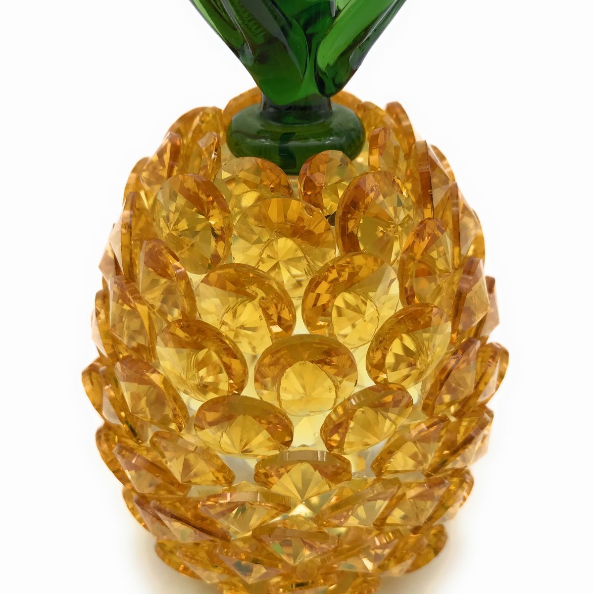  with translation objet d'art beautiful Kirakira pineapple crystal manner 