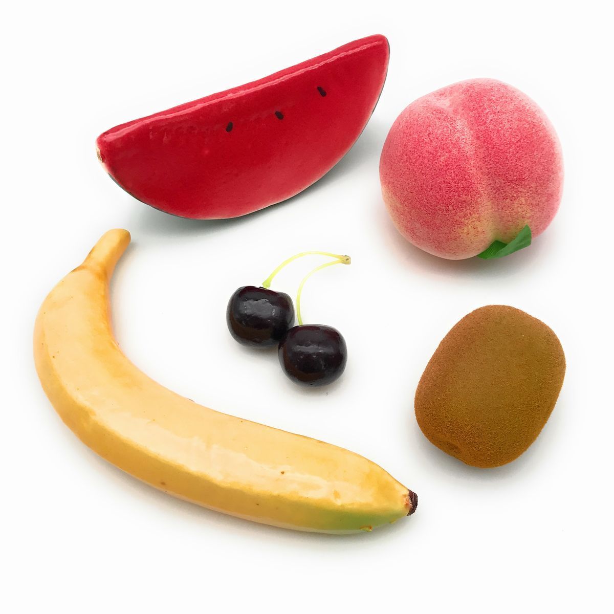 訳あり 食品サンプル フルーツ 果物 いろいろ 5種類セット (E)_画像1