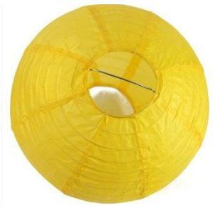  paper lantern diameter 30cm 10 piece set ( yellow )