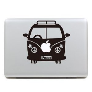 MacBook ステッカー シール Apple Bus (13インチ)_画像1