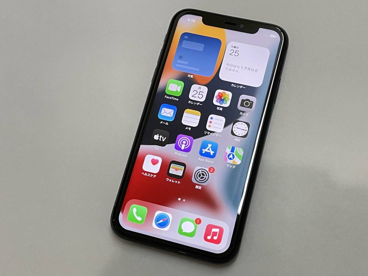Apple iPhone 11 64GB ブラック MWLT2J/A SIMフリー ジャンク www