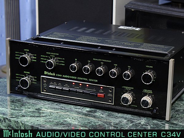 Yahoo!オークション - McIntosh C34V マッキントッシュ 銘 Yahoo!オークション - McIntosh C34V マッキントッシュ 銘