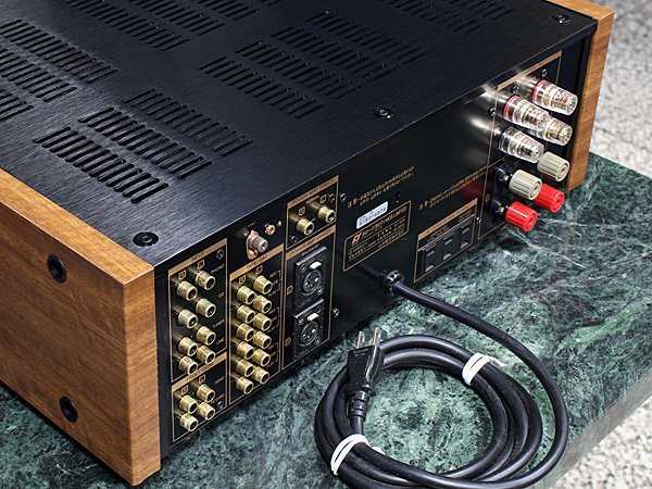 SANSUI AU-α907i MOS LIMITED ♪サンスイ 40周年 1000台限定モデル♪【SPターミナル交換・メンテ済／美品】_画像5