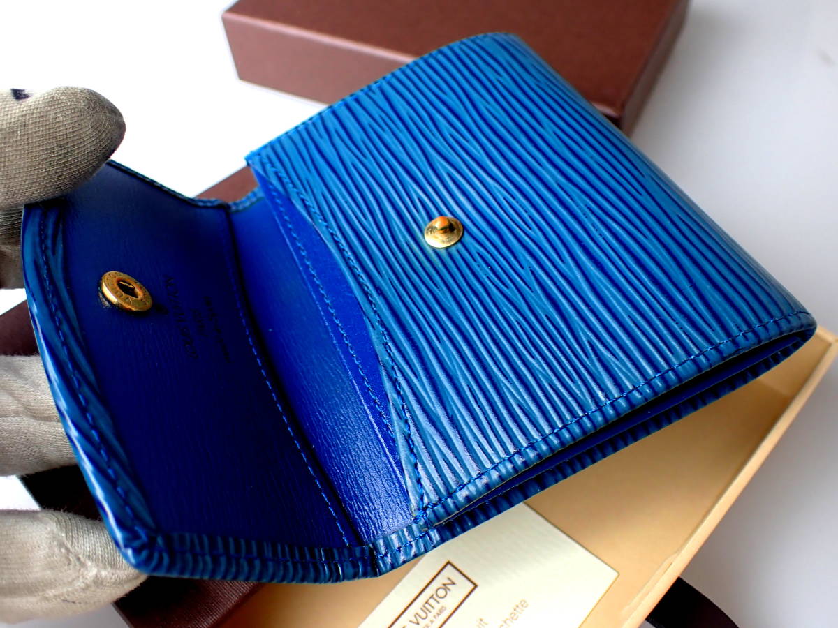 美品】正規品☆ルイヴィトン茶エピ☆ポルトモネ・サーンプル/コイン