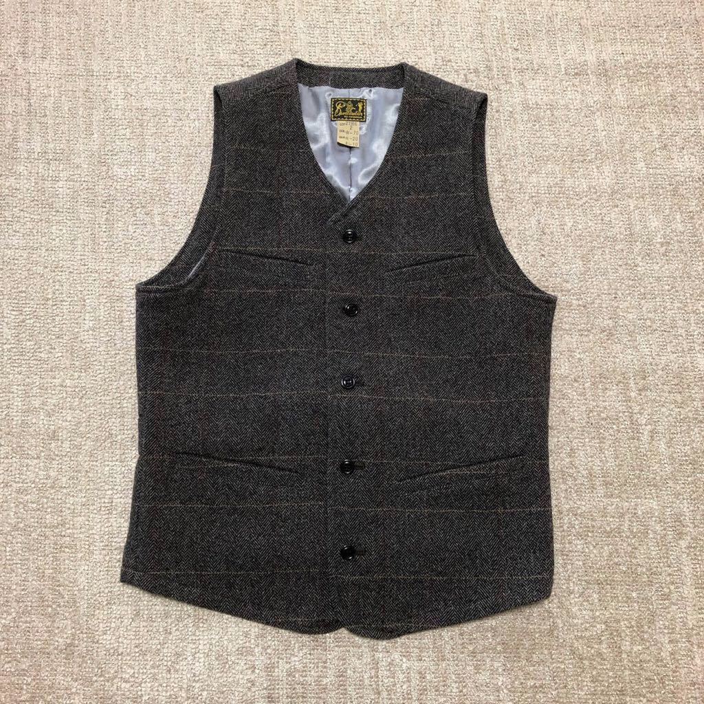  beautiful goods CUSHMAN wool herringbone tsu il Work the best size 2 Cushman 