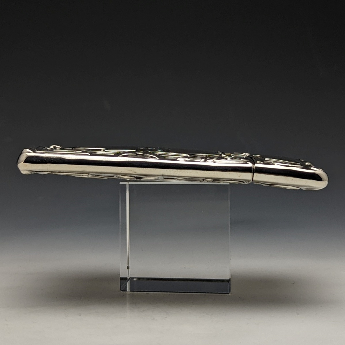 1908年 英国アンティーク 純銀(925シルバー)カードケース 63g