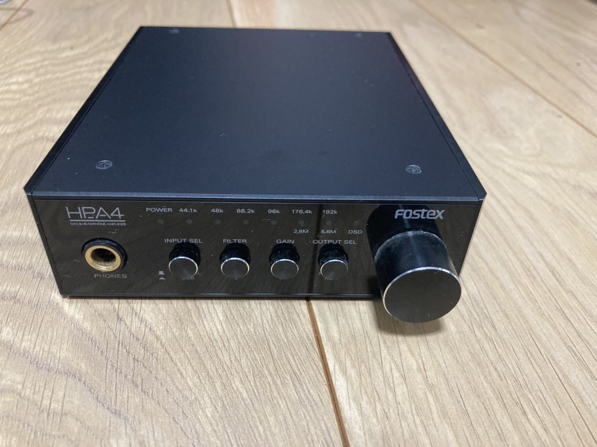 FOSTEX フォステクス HP-A4 ヘッドホンアンプ DAC ハイレゾ FX-AUDIO