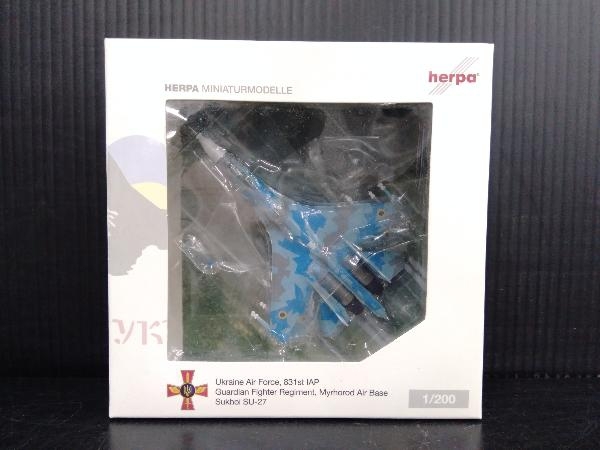 herpa wings ヘルパウイングス No.552387 スホーイ SU-27 ウクライナ ...