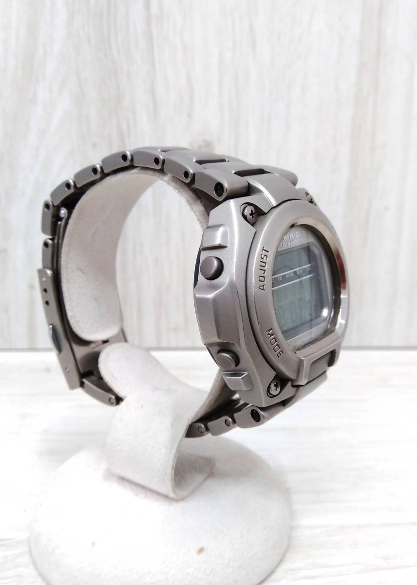 1円スタート！CASIO カシオ　G-SHOCK　MRG-200T　クォーツ　チタン　腕時計　稼動品_画像3