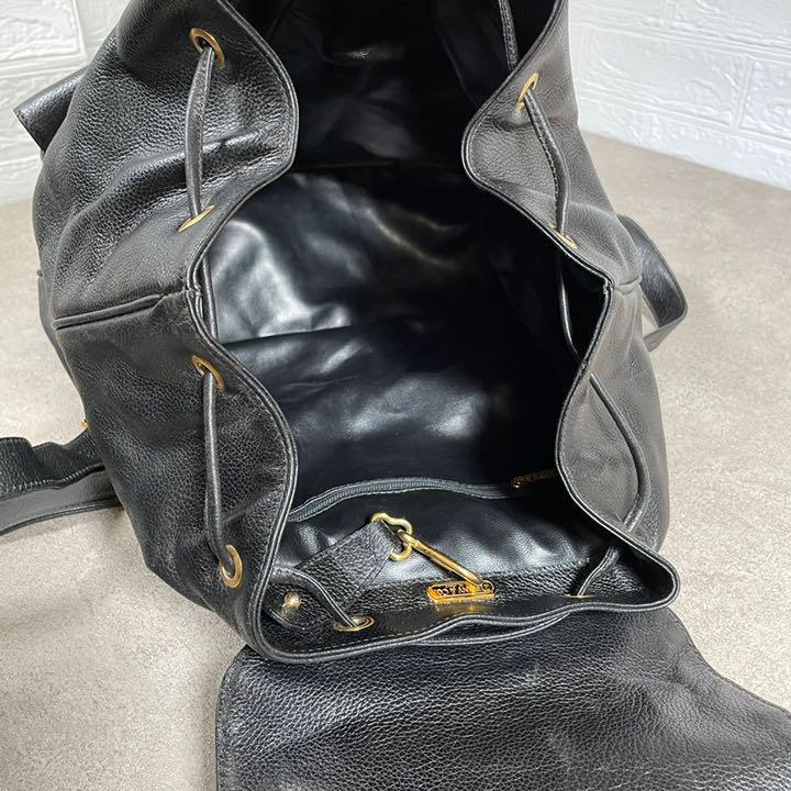幻想的 極 美品 手鏡付 ティファニー ヴィンテージ パンチング レザー
