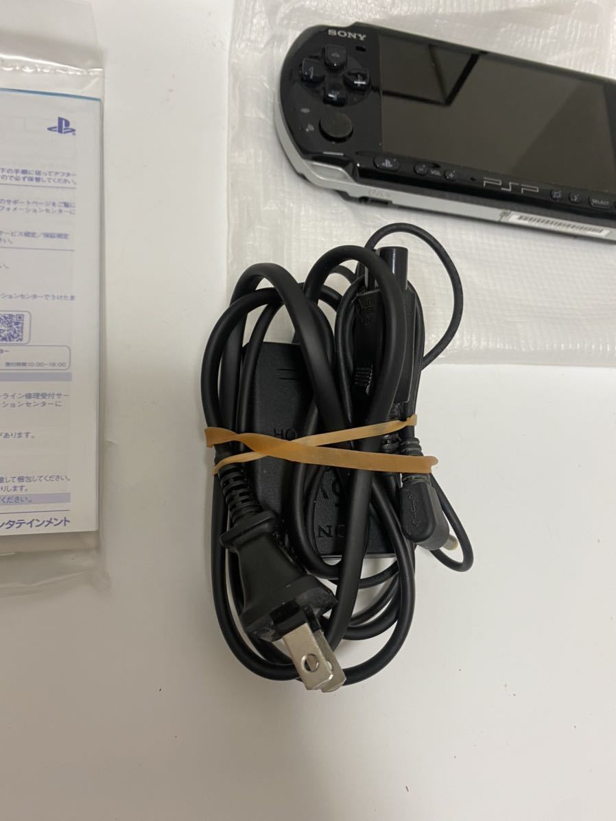 SONY PSP-3000 PB PIANO BLACK ソニー 未使用 美品 _画像3