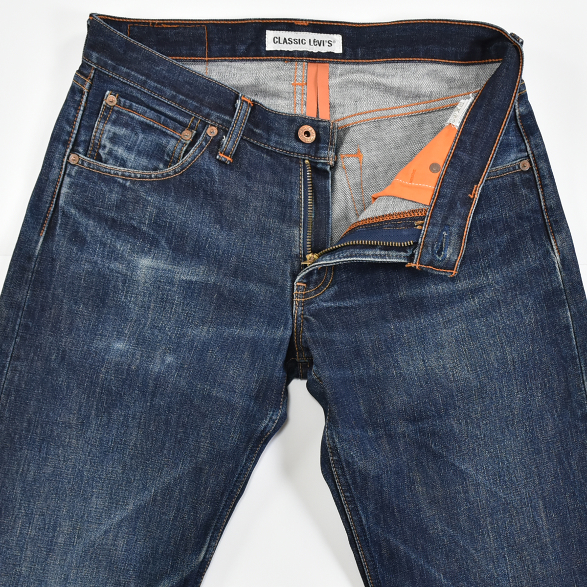 LEVI'S CLASSIC リーバイス ★ 503 OL503-0008 日本製 2007年4月製 オレンジパッケージ デニム ジーンズ パンツ インディゴ メンズ 30_画像4