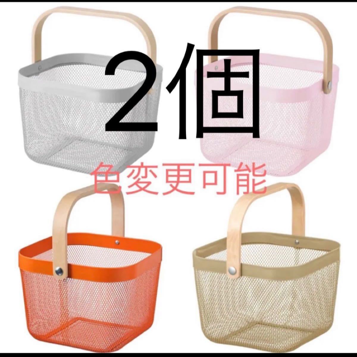 午前12時前のご注文は当日発送 新品 IKEA バスケット かご 6個セット