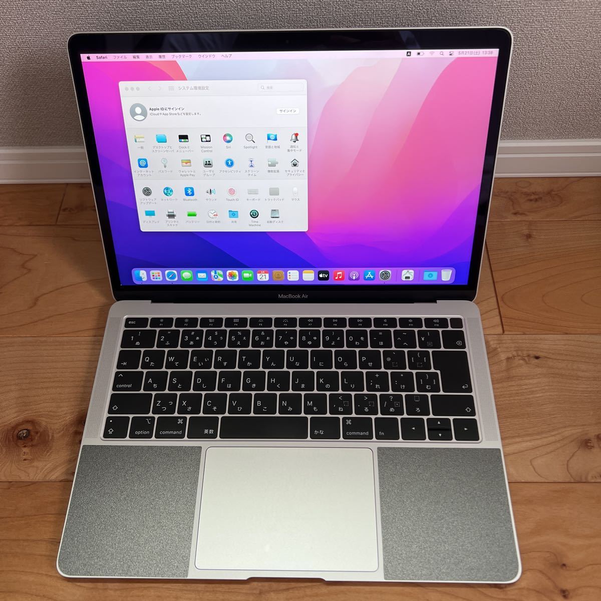 新商品 MacBookAir メモリ8GB Air SSD128GB MVFK2J/A A1932シルバー