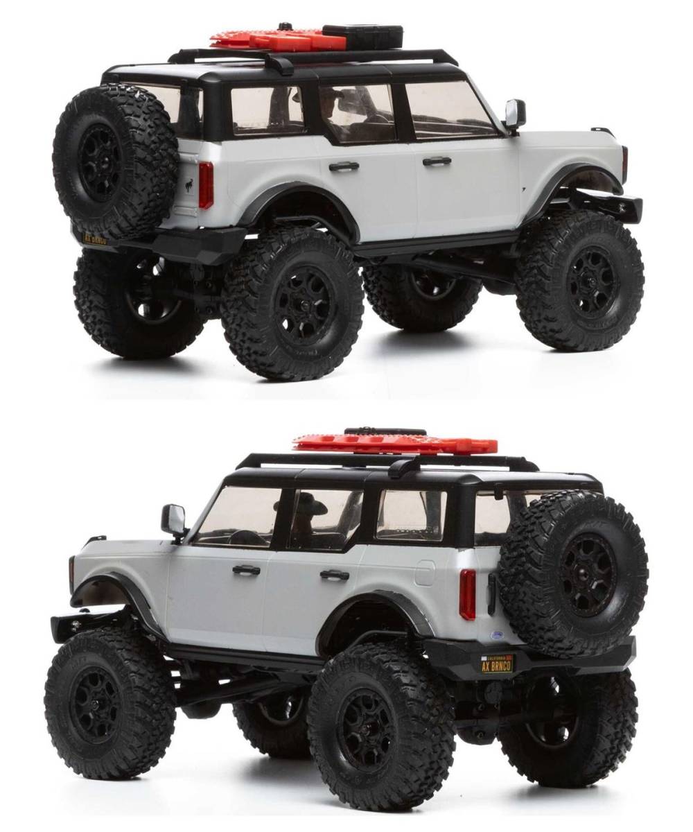 ★New Model★ SCX24 Ford Bronco RTR / Gray 特別セット(検索 axial scx アキシャル クローラー 4wd 1/24 1:24 rgt mini-z 4x4 trx cc )