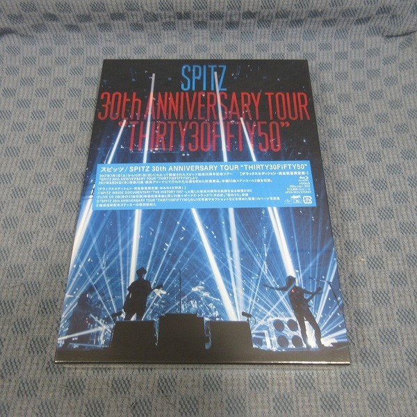 B371* Spitz [ SPITZ 30th ANNIVERSARY TOUR / THIRTY30FIFTY50 ]Blu-ray / Deluxe edition complete limited amount production record / unopened goods 