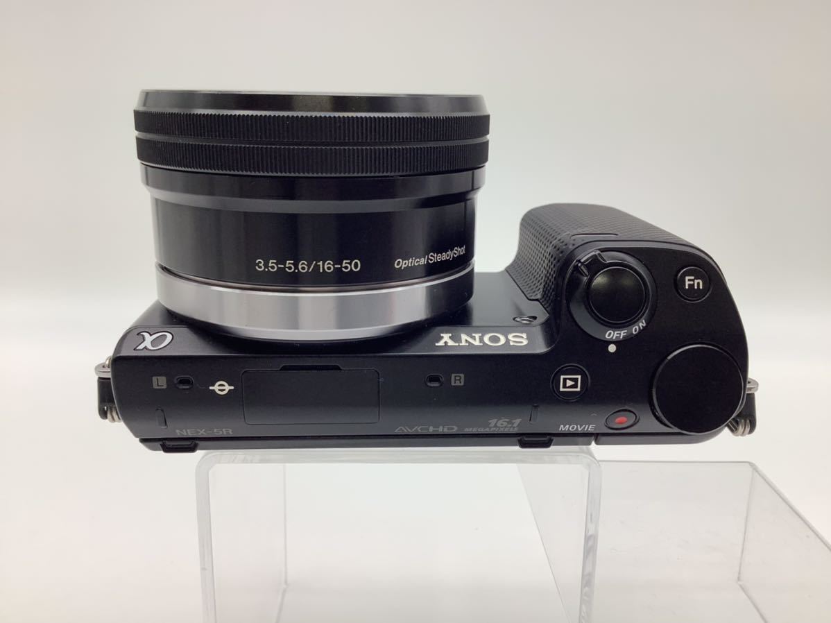 ジャンク SONY α NEX-5R カメラ本体 / E 3.5-5.6/PZ 16-50 OSS レンズ
