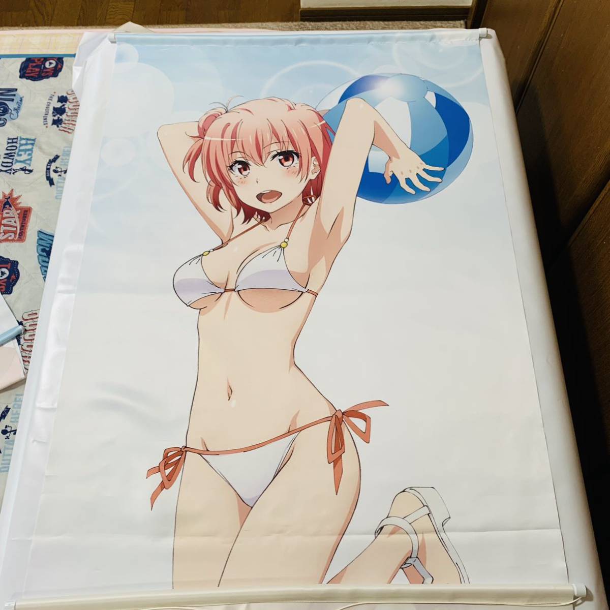 等身大タペストリー 由比ヶ浜結衣 水着ver. やはり俺の青春ラブコメは 【好評にて期間延長】 やはり俺の青春ラブコメはまちがっている。 由比ヶ浜結衣 水着等身大タペストリー キャラクターグッズ