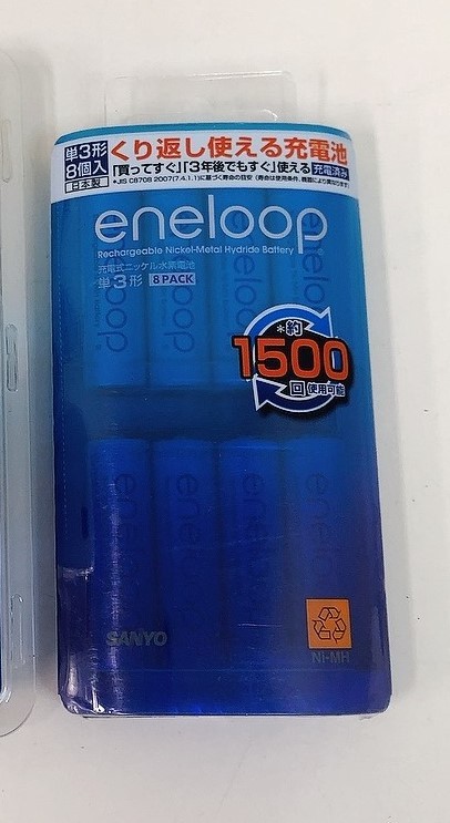【SANYO eneloop エネループ 充電池 単3×10本・単4×10本】充電式ニッケル水素電池/未使用/A3620