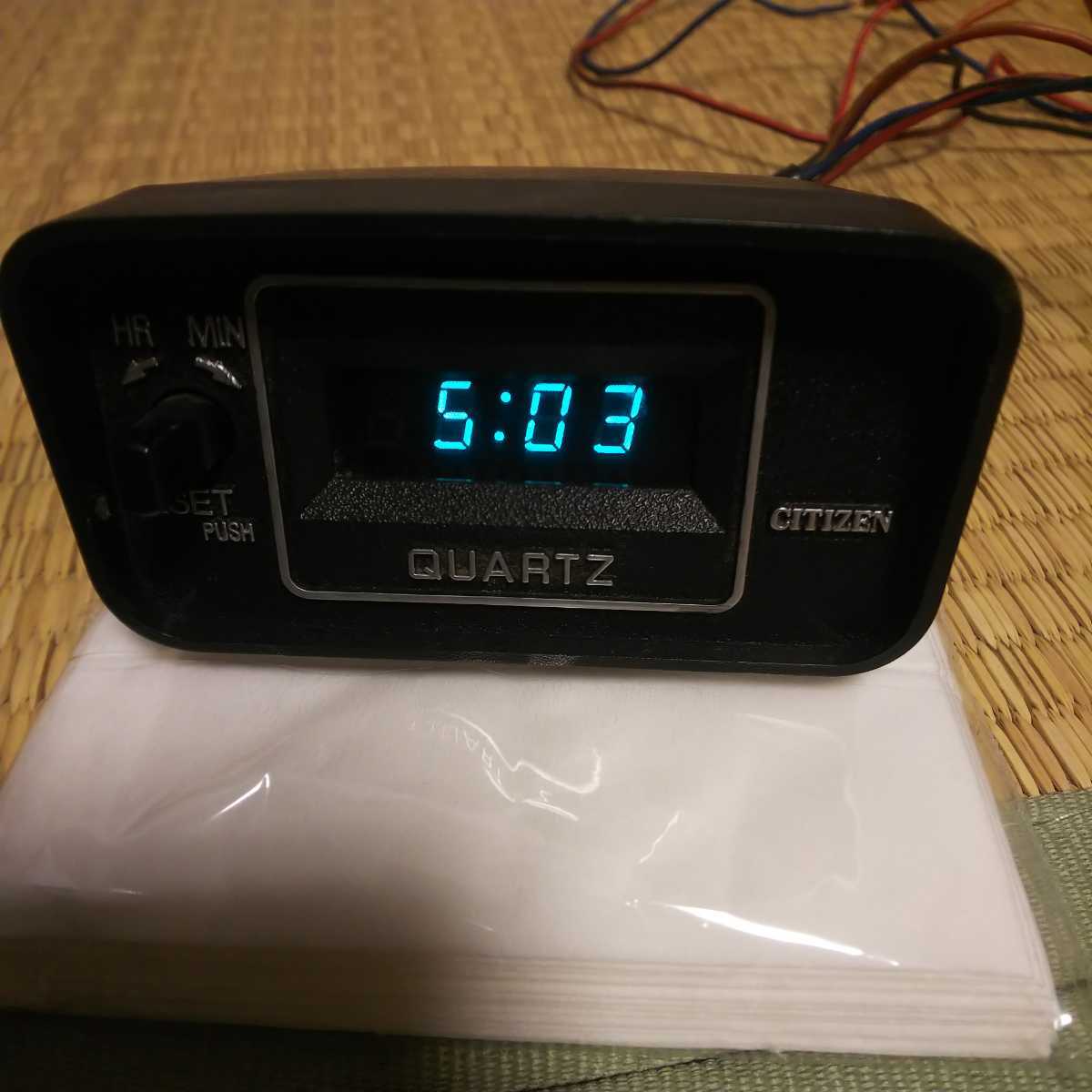  unusual? 80 period made it seems Citizen made. digital clock once actual work. 