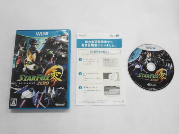 Wii21-179 任天堂 任天堂 ニンテンドー Wii U スターフォックス ゼロ ZERO 零 単品版 レトロ ゲーム ソフト