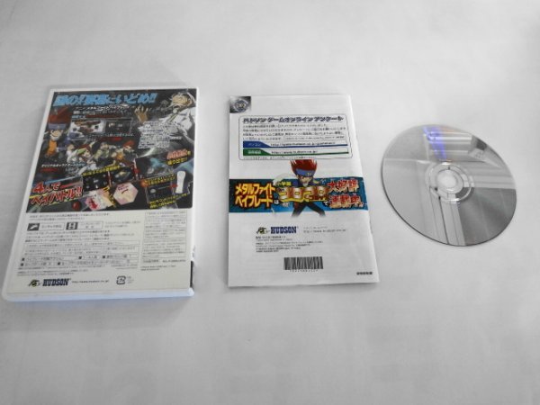 Wii21-238 任天堂 ニンテンドー Wii メタルファイト ベイブレード ガチンコスタジアム レトロ ゲーム ソフト のみ 付属品なし 使用感あり