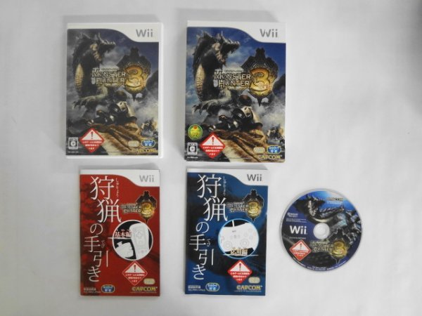 Wii21-284 任天堂 ニンテンドー Wii モンスターハンター3 tri トライ カプコン 人気 シリーズ レトロ ゲーム ソフト