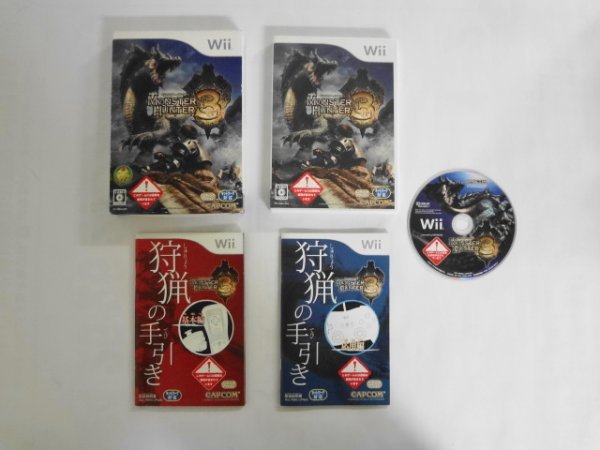 Wii21-297 任天堂 ニンテンドー Wii モンスターハンター3 tri トライ カプコン 人気 シリーズ レトロ ゲーム ソフト