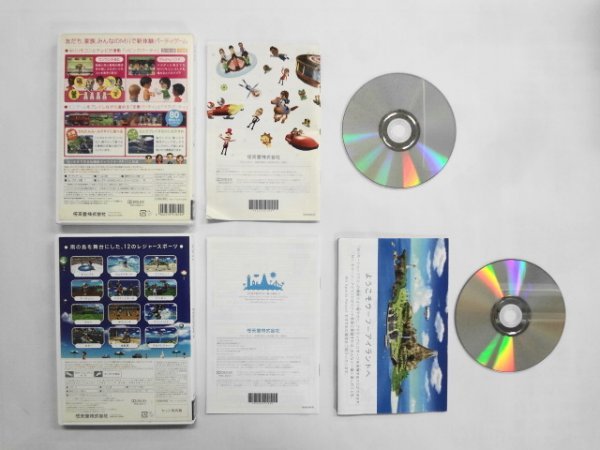 Wii21-307 任天堂 ニンテンドー Wii スポーツ リゾート ソフト単品 パーティー セット Sports Party レトロ ゲーム ソフト 使用感あり