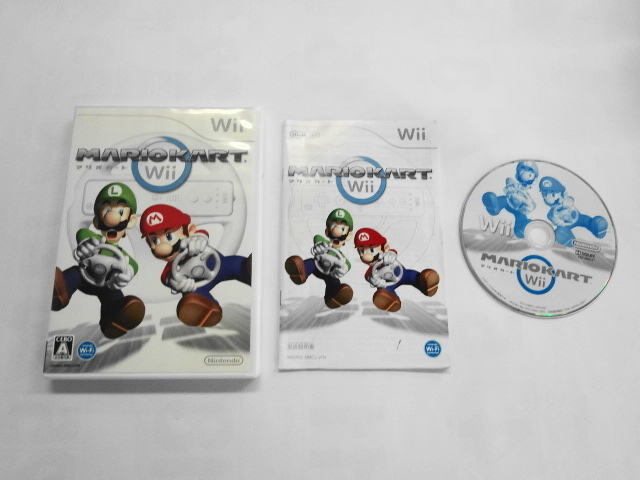 Wii21-176 任天堂 ニンテンドー Wii マリオカート Wii ソフト単品 人気 シリーズ レトロ ゲーム ソフト 使用感あり
