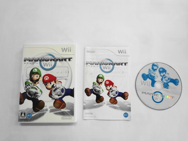 Wii21-177 任天堂 ニンテンドー Wii マリオカート Wii ソフト単品 人気 シリーズ レトロ ゲーム ソフト 使用感あり