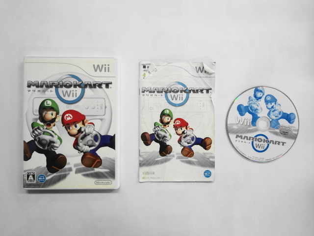 Wii21-192 任天堂 ニンテンドー Wii マリオカート Wii ソフト単品 人気 シリーズ レトロ ゲーム ソフト 使用感あり