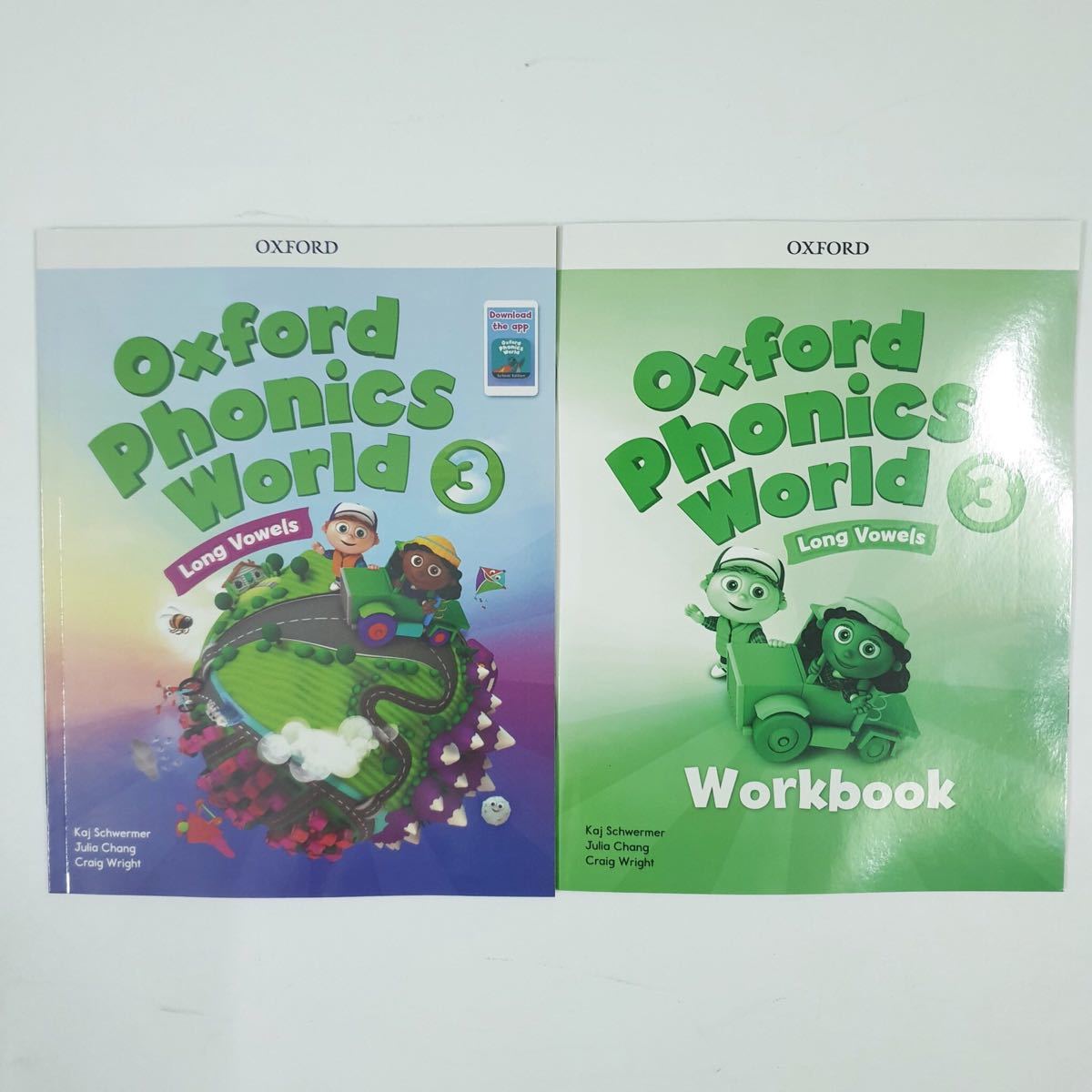 英語教材 の10冊Oxford Phonics World level 1-5