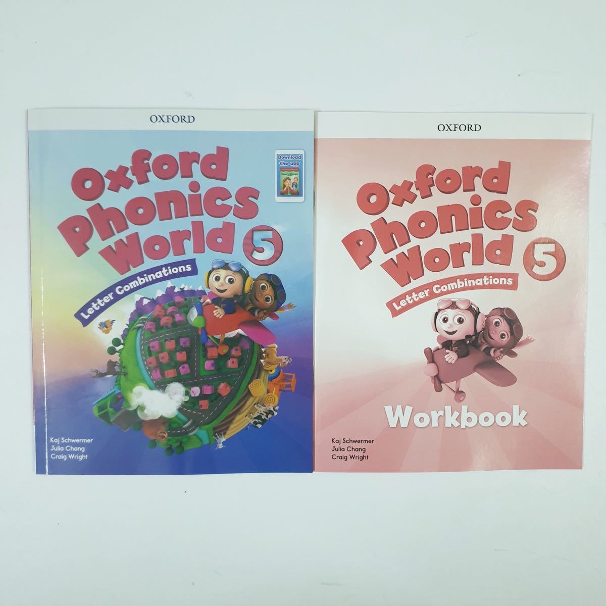 英語教材 の10冊Oxford Phonics World level 1-5